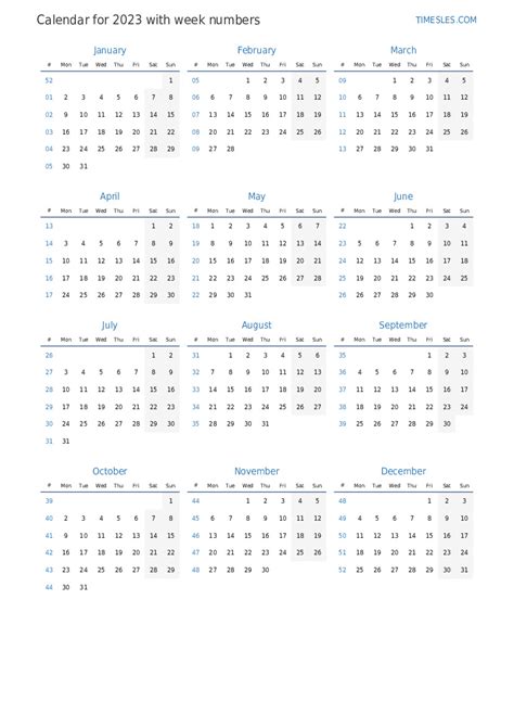 Week 29 Calendar